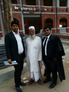 সাইফুল ইসলাম ফারুকের বাবা ফয়েজ আহম্মদ ও আইনজীবী