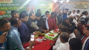 বঙ্গবন্ধুর জন্মবার্ষিকীতে কুয়েত আঃলীগ এর আলোচনা সভা