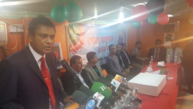 বক্তব্য রাখছেন কাউন্সেলর (শ্রম) আব্দুল লতিফ খান