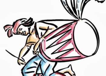 নিজের ঢোল নিজে পিটাও