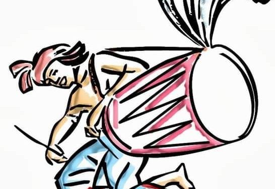 নিজের ঢোল নিজে পিটাও