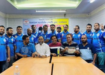 বাংলাদেশ ব্যাডমিন্টন স্পোর্টিং ক্লাব কুয়েতের জার্সি উম্মোচন