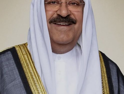 কুয়েতের নতুন আমির ক্রাউন প্রিন্স শেখ মেশাল আল-আহমাদ আল-জাবেরৃ আল-সাবাহ