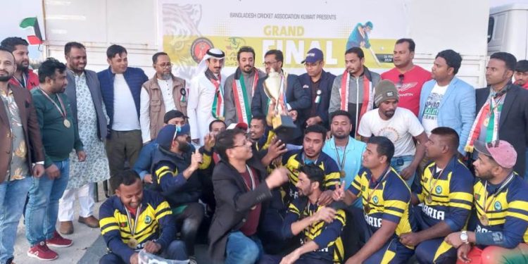 কুয়েতে নাভিশ্বাস লড়াইয়ের মধ্যদিয়ে বি বাড়িয়া একাদশের ঐতিহাসিক জয়