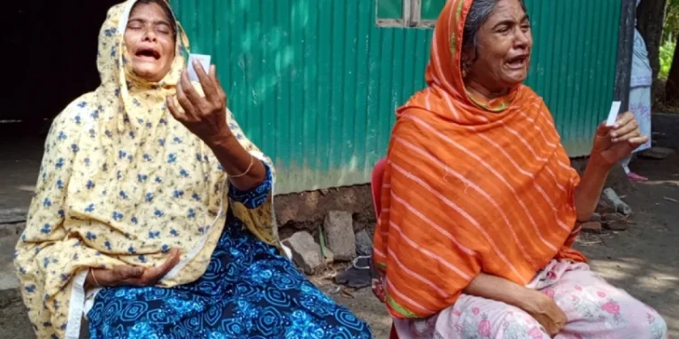 ইসরায়েলি বিমান হামলায় নিহত নিজামের বাড়িতে আহাজারি