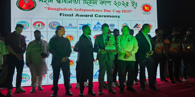 ক্রিকেট প্রেমিদের আয়োজনে মরুর বুকে এক খন্ড বাংলাদেশ