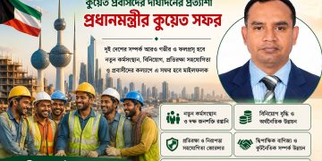 প্রবাসীদের দীর্ঘদিনের প্রত্যাশা প্রধানমন্ত্রীর কুয়েত সফর