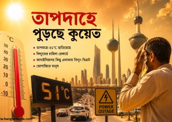 তাপদাহে পুড়ছে কুয়েত