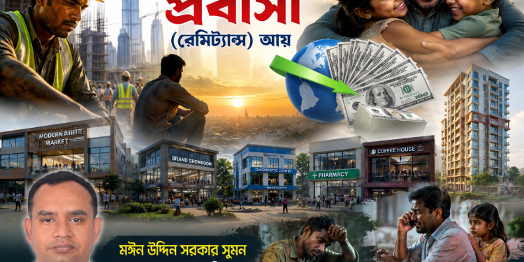 গ্রামীণ আধুনিকতার নীরব স্থপতি প্রবাসীরা